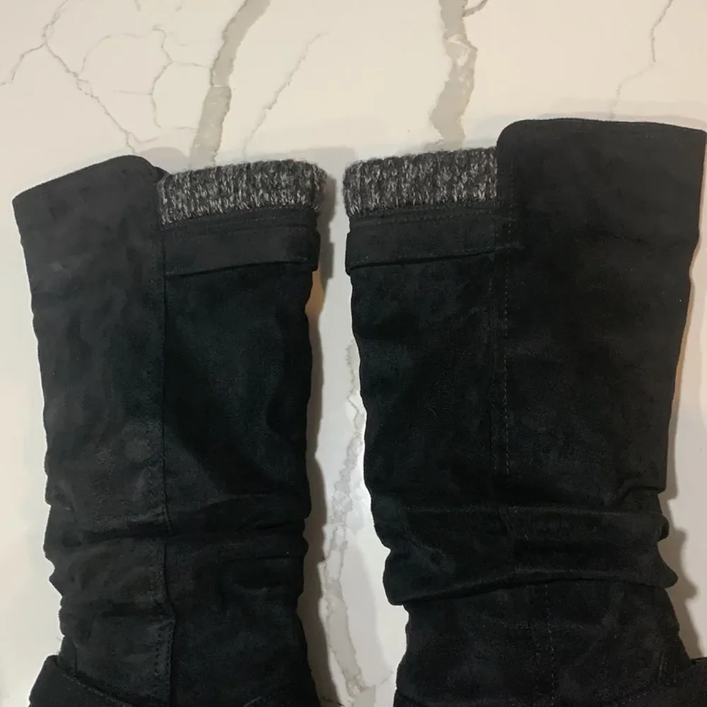 Dolce Vita | Ellaway Women’s Black Tall Suede Fashion Knee High Boots Size 7